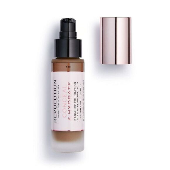 Makeup Revolution Conceal & Hydrate Foundation - 0.70 fl oz F16 - Picture 1 of 7